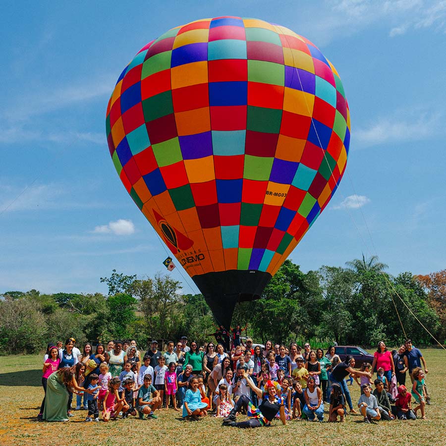 Balão para Eventos - Voo cativo