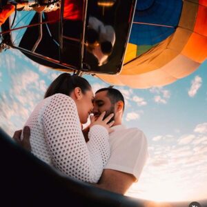 Voo de balão em Tiradentes